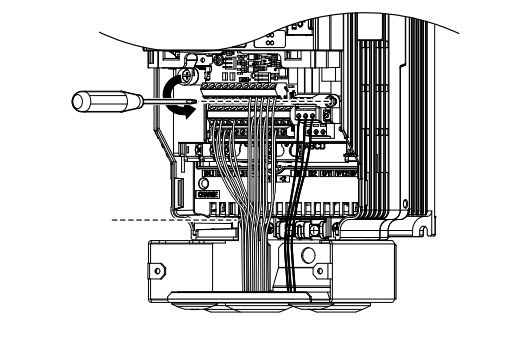 Replacing a drive and reusing the removal terminal board with the